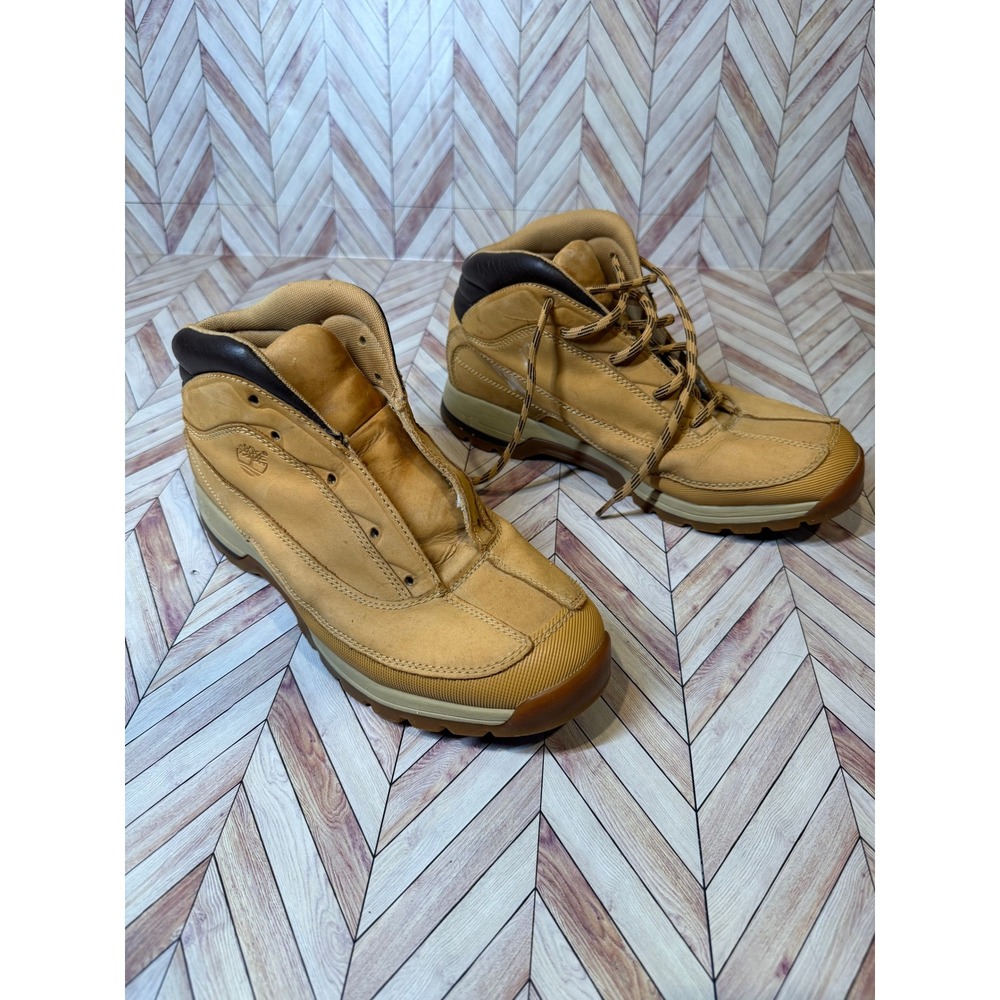 Timberland 6 Inch Premium Wheat Leather Waterproof Work Boots Mens 11M‎ 11 Work